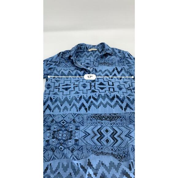 Soft Surroundings Women’s Aztec Blouse - Picture 6 of 6